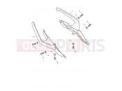 Triumph 2021 TRIDENT 660 Grab Handles - India Only
