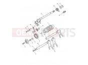 Triumph 2021 TRIDENT 660 Gear Selector Drum