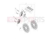 TRIUMPH TIGER EXPLORER XCX 740277 > Front Brake Caliper & Disc