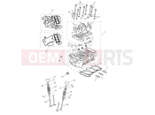 TRIUMPH TIGER EXPLORER XCX 740277 > Cylinder Head & Valves