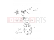 TRIUMPH Tiger Explorer > 740276 TIGER EXPLORER Rear Brake Calliper & Disc