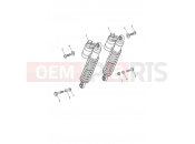 Triumph 2021 Thruxton RS Rear Suspension Unit