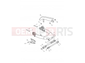 Triumph 2021 Thruxton RS Swingarm Assembly