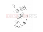 Triumph 1995 SPRINT CARBS Engine Covers Grey Engines