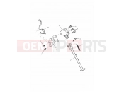 TRIUMPH SPRINT RS > 139276 Side Stand