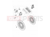 Triumph 2002 SPRINT ST 139277 > 208166 Front Brake Caliper & Discs