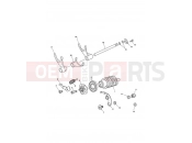 Triumph 2012 SPRINT GT Gear Selector Drum > Eng No 563846