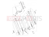 Triumph 2021 ROCKET 3 GT Front Forks & Lower Yoke