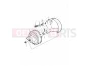 TRIUMPH ADVENTURER Horn & Horn Cover