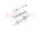 Triumph 1999 ADVENTURER Alternator & Starter Drive Gears
