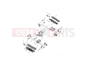 Triumph 2005 ROCKET III, CLASSIC & ROADSTER Front Footrests Classic