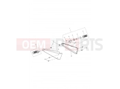 Triumph 2005 ROCKET III, CLASSIC & ROADSTER Rear Footrests & Mountings