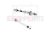Triumph 2007 ROCKET III, CLASSIC & ROADSTER Transmission Damper, Drive Shaft