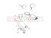 Triumph 2012 ROCKET III TOURING Seat 574820