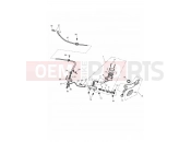 Triumph 2012 ROCKET III TOURING Rear Brake Master Cylinder...