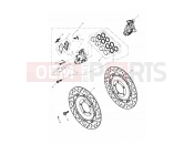 Triumph 2012 ROCKET III TOURING Front Brake Caliper & Discs