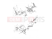 Triumph 2014 THUNDERBIRD STORM Footrests & Mountings
