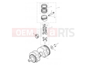 Triumph 2010 BONNEVILLE T100 EFI Crankshaft, Connecting Rods & Pi