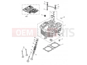 Triumph 2010 BONNEVILLE T100 EFI Cylinder Head & Valves