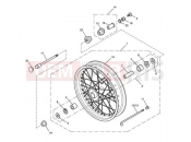Triumph 2010 BONNEVILLE T100 EFI Front Wheel