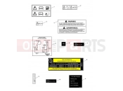 Triumph 2010 BONNEVILLE T100 EFI Warning Labels