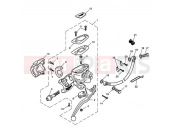 Triumph 2010 BONNEVILLE T100 EFI Front Brake Master Cylinder & Ho
