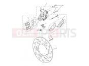 Triumph 2010 BONNEVILLE T100 EFI Front Brake Caliper & Discs