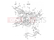 Triumph 2010 BONNEVILLE T100 EFI Main Frame & Fittings
