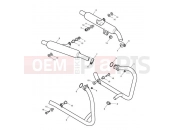 Triumph 2007 BONNEVILLE EFI > 380776 Exhaust System