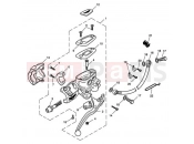 Triumph 2007 BONNEVILLE EFI > 380776 Front Brake Master Cylinder & Ho