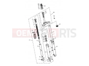 Triumph 2007 BONNEVILLE EFI > 380776 Front Forks & Lower Yoke