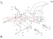 DUCATI Monster 800 SWING ARM M800S » SWING ARM