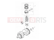 TRIUMPH BONNEVILLE from VIN 380777/ SE Crankshaft, Connecting Rods & Pi