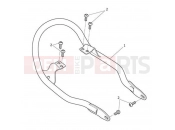 TRIUMPH BONNEVILLE from VIN 380777/ SE Grab Rail - Bonneville Special E