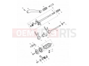 TRIUMPH BONNEVILLE from VIN 380777/ SE Gear Selectors & Pedal
