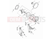 TRIUMPH BONNEVILLE from VIN 380777/ SE Headlight Assembly