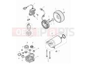 TRIUMPH BONNEVILLE from VIN 380777/ SE Starter & Alternator