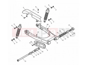 TRIUMPH BONNEVILLE from VIN 380777/ SE Rear Suspension
