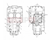 TRIUMPH BONNEVILLE from VIN 380777/ SE Crankcase Bolts