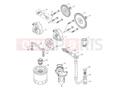 TRIUMPH BONNEVILLE from VIN 380777/ SE Lubrication System