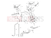 TRIUMPH BONNEVILLE from VIN 380777/ SE Handlebars, Top Yoke, Cables & M