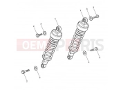 TRIUMPH BONNEVILLE T100 Rear Suspension Unit