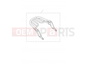 TRIUMPH BONNEVILLE T100 Luggage Rack Kit, Chrome