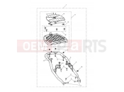 TRIUMPH BONNEVILLE T100 Top Box Mounting Kit, Chrome