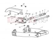 Triumph 2019 BONNEVILLE T100 Swingarm Assembly