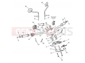 Triumph 2020 BONNEVILLE T100 BLACK Handlebars, Top Yoke & Mirrors