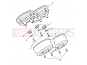 Triumph 2020 BONNEVILLE T100 BLACK Instruments