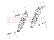 Triumph 2020 BONNEVILLE T100 BLACK Rear Suspension Unit