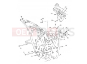 Triumph 2020 BONNEVILLE T100 BLACK Main Frame Assembly