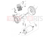 Triumph 2016 BONNEVILLE T120 Alternator & Starter Motor